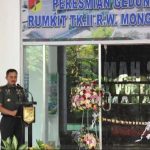 Pangdam XIII/Merdeka Resmikan Gedung Perkantoran Baru Rumkit Tk. II R.W. Mongisidi