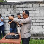 Gelar Lomba Exebisi Menembak, Sambut Hari Bhayangkara Ke – 77 2023, Polres Bitung