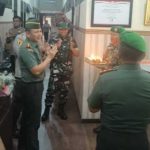 Dalam Rangka HUT Bhayangkara Ke-77, Dandim 1302/Minahasa Sambangi Polres Minsel