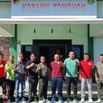 Koramil 1302-06/Tomohon Bersama Forkopimda Laksanakan Olahraga Bersama