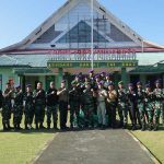 Mayor Inf Vino Satria Onibala S.Pt Pimpin Upacara Penutupan Latihan Dasar Militer Resimen Mahasiswa