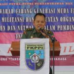 Mayor Inf Vino Satria Onibala Hadiri Musyawarah  GM-FKPPI Kabupaten Minahasa