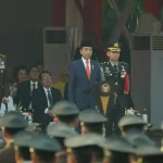 Presiden Jokowi Pimpin Upacara Hari Bhakti Adhyaksa Tahun 2023