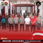 Polres dan Pemkab Minut Gelar Sosialisasi Penerangan Hukum Persiapan Pemilu 2024