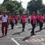 Olah Raga Bersama Jajaran Polres Minahasa dan Bhayangkari, Dipimpin Langsung Kapolres AKBP Ketut Suryana