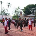 Dandim 1302/Minahasa Gelar Olahraga Bersama Kapolres Tomohon