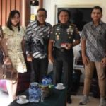 Mayjen TNI Legowo Jatmiko, Sambut Kunjungan Kerja Pimpinan BRI Cabang Manado 