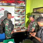 Danrem 173/PVB, Brigjen TNI Franz Yohannes Purba, Sambangi Satgas 712/Wiratama di Puncak Jaya untuk Pacu Semangat Prajurit