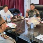 Dandim 1302/Minahasa, Hadiri Rapat Koordinasi Forkopimda Kabupaten Minahasa Selatan