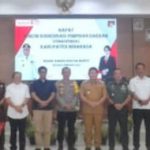 Wakili Dandim 1302/Minahasa, Mayor Inf Daeng Pasaka Hadiri Rapat Forkopimda