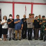 Wakili Dandim 1302/Minahasa, Mayor Rekom Mulyadi Ikuti Live Event Pengawasan Kesiapan Logistik