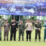 Kodam XIII/Merdeka Gelar Upacara Operasi Gaktib dan Operasi Yustisi POM TNI